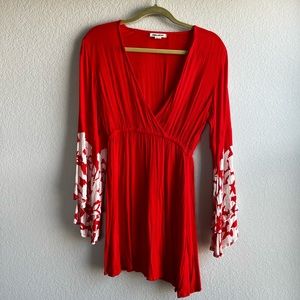 Billabong Night Fever Printed Mini Dress